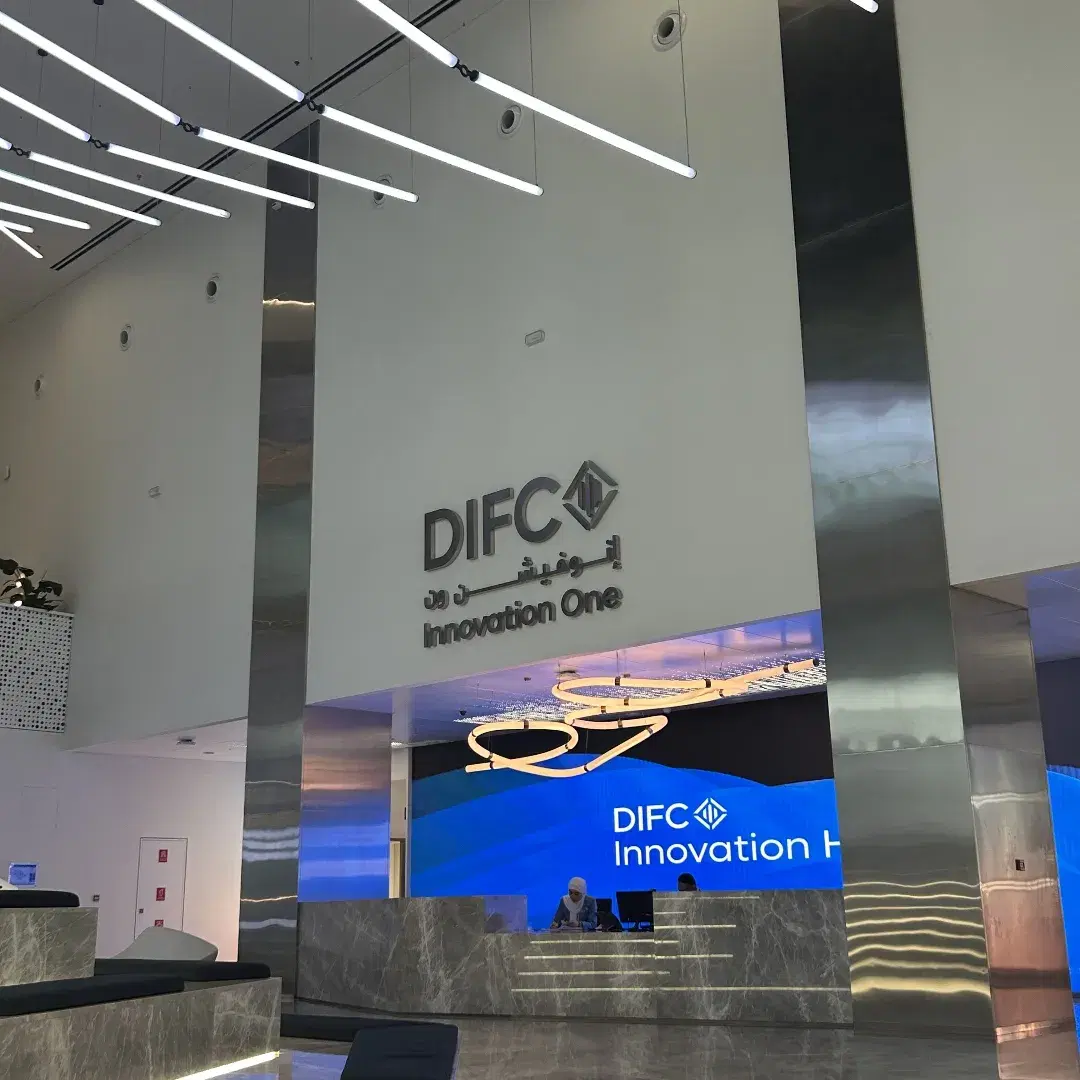 Exterior view of the AI Campus in Berlin where ISTINA AI is based